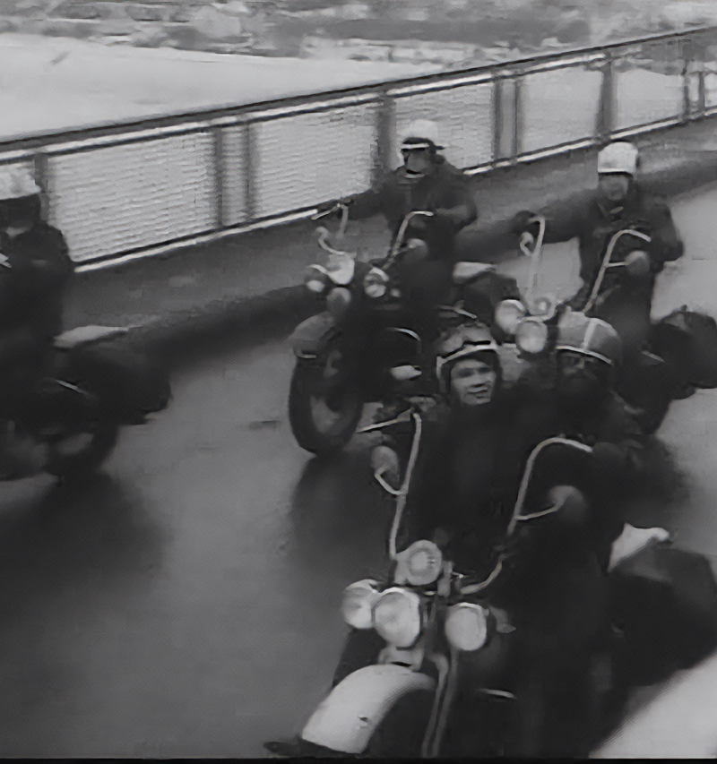 kadr z filmu „5 i ½ Bladego Józka”